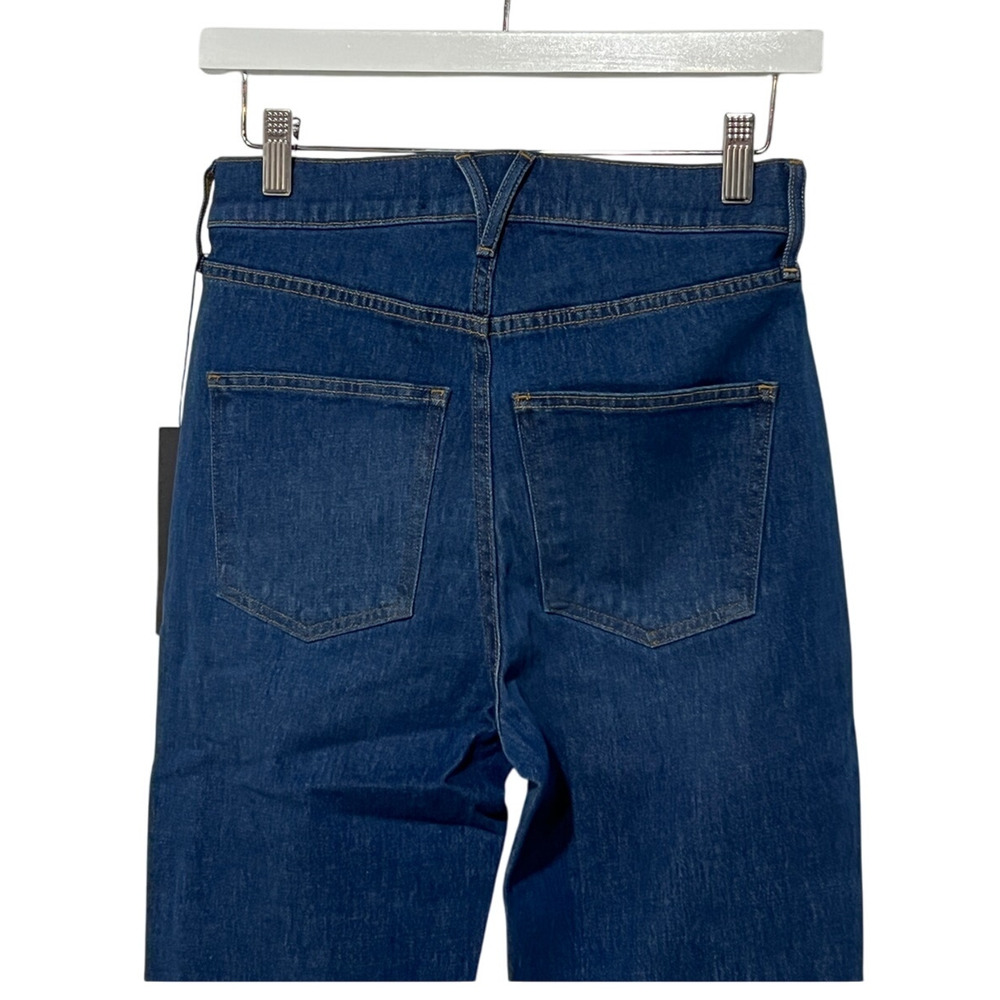 VERONICA BEARD WOMENS SIZE 27 CARSON HIGH RISE ANKLE FLARE BLUE JEANS - Picture 10 of 14